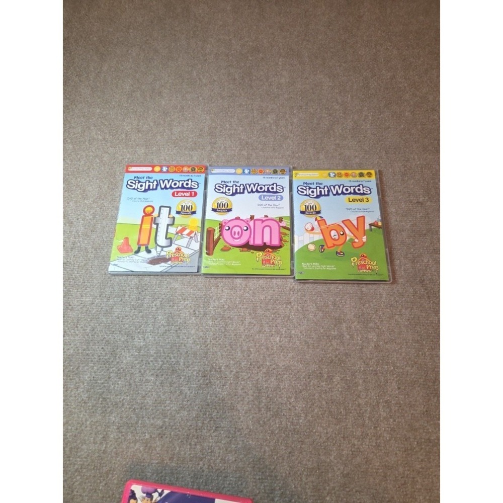 Preschool Prep Series: Sight Words Pack (Meet the Sight Words 1-3) - Tested